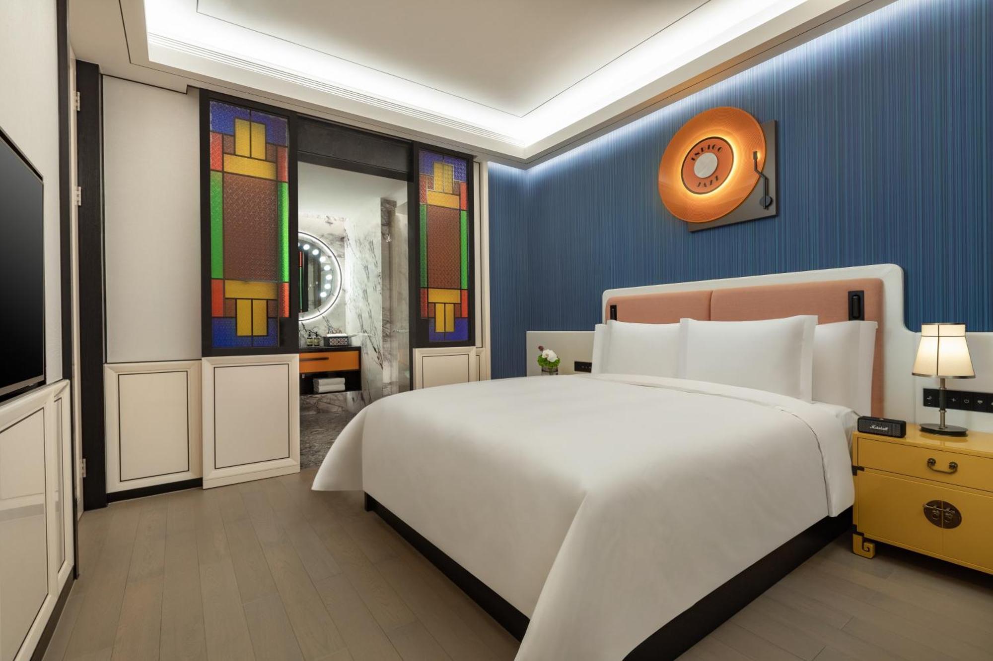Hotel Indigo Guangzhou Haixinsha By Ihg - Free Shuttle Bus To Canton Fair Complex During Canton Fair Period Bagian luar foto