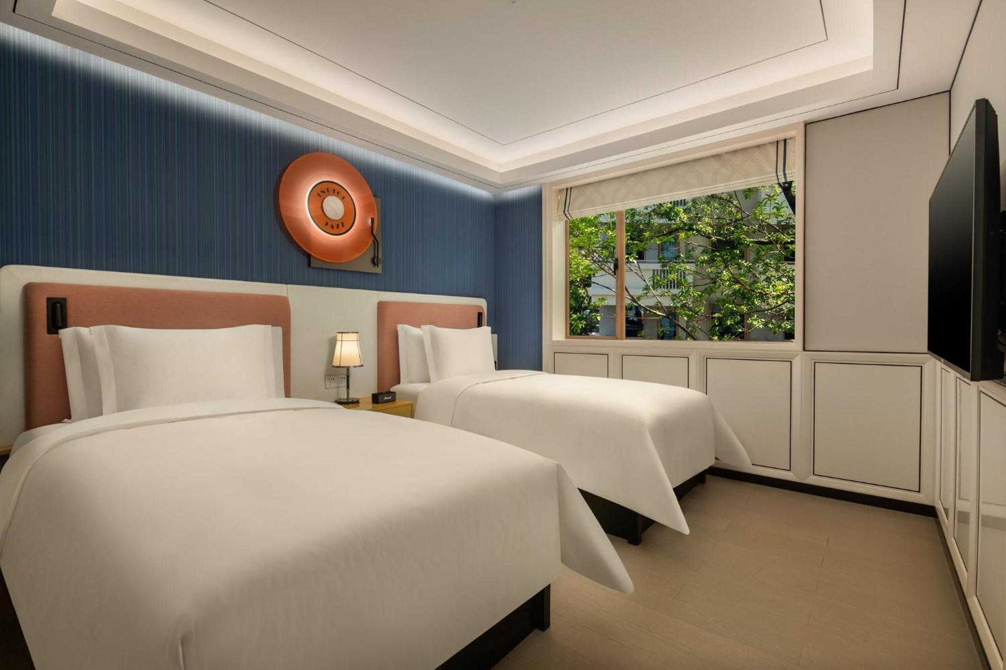 Hotel Indigo Guangzhou Haixinsha By Ihg - Free Shuttle Bus To Canton Fair Complex During Canton Fair Period Bagian luar foto
