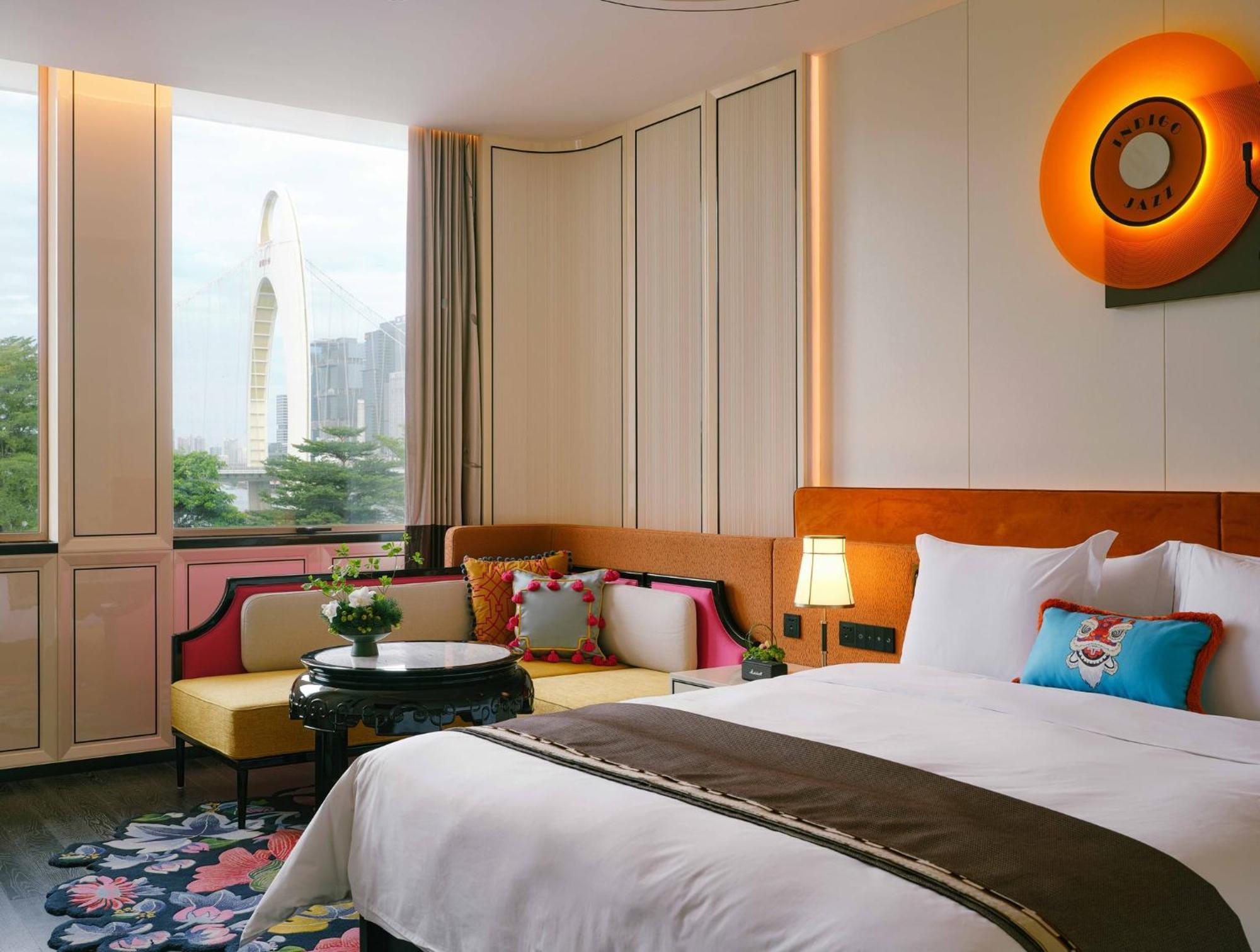 Hotel Indigo Guangzhou Haixinsha By Ihg - Free Shuttle Bus To Canton Fair Complex During Canton Fair Period Bagian luar foto
